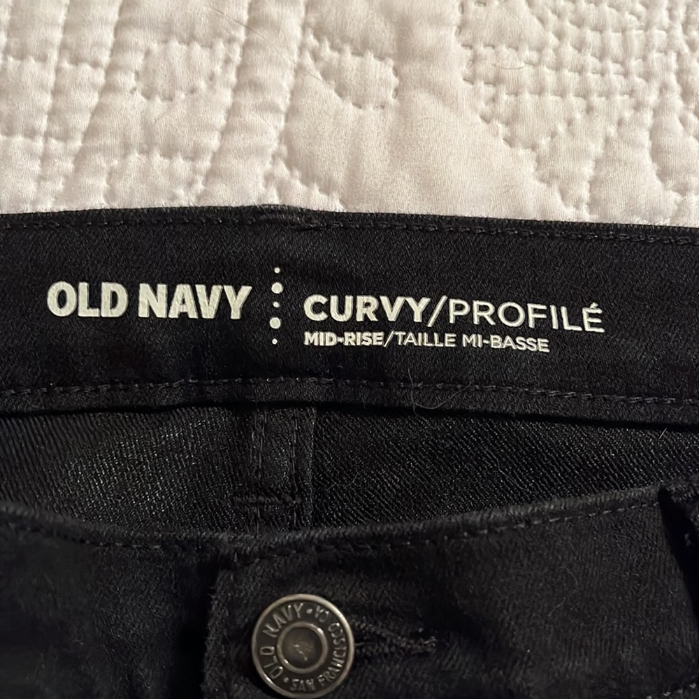 Old Navy jeans black - Picture 2 of 3